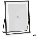  Okvir za sliku Crna Metal Staklo Plastika 20 5 x 1 x 25 2 cm (12 kom.) | shoptok.hr
