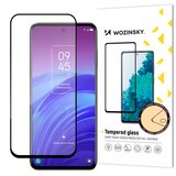 Wozinsky Trpežno kaljeno steklo 9H za celozaslonski TCL 20L z okvirjem, ki je primeren za ohišje, črno, (21533919) | Shoptok.si