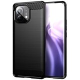  Gumijasti / gel etui Carbon za Xiaomi Mi 11 - črni Cene