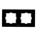 Panasonic Okvir crni dvostruki horizontalni 2M WKTF0802-2BL EU4, Karre Plus | Eponuda.com