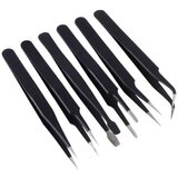 Quadrios ESD pinceta 6 komada obloženi nehrđajući čelik EN 61340-5-1 23EC157 set pinceta | Eponuda.ba
