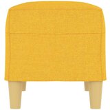  Klupa Svjetložuta 70 x 35 x 41 cm od tkanine | shoptok.hr