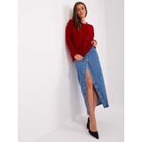 Wool Fashion Italia Sweater-AT-SW-2335-1.68P-burgundy | shoptok.hr