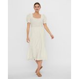 Vero Moda Idiris Obleka Bela | Shoptok.si