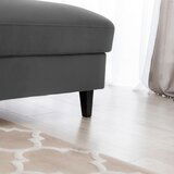 ELTAP Temno siva žametna raztegljiva/s prostorom za shranjevanje kotna sedežna garnitura (desni kot/z ležalnikom) Foble – | Shoptok.si