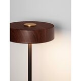 Nova Luce Crna/u tamnoj prirodnoj boji metalna LED stojeća svjetiljka (visina 135 cm) Thea – | shoptok.hr