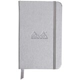  Notes 9x14, Rhodia Webnotebook, tvrde korice, diktando crte, silver | shoptok.hr