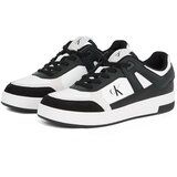 Calvin Klein Jeans Superge Basket Cup Low Laceup Lth Mix YM0YM01308 Bela | Shoptok.si