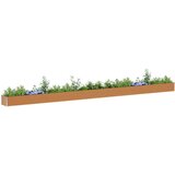  Povišena gredica - Vrtna gredica 775 x 50 x 36 cm Cinkani čelik | shoptok.hr