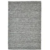 ROČNO TKANA PREPROGA Alm Glück 160/230 cm tkano temno siva