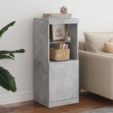  The Living Store Komoda z LED lučkami betonsko siva 41x37x100 cm - Komoda, (21502361) Cene