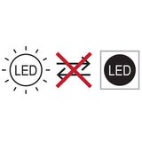 Globo Viseća LED svjetiljka Dentsy (43 W, Neutralno bijelo, D x Š x V: 120 x 9 x 120 cm) | shoptok.hr