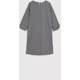 Marisse Black Houndstooth Dress | ePonuda.com