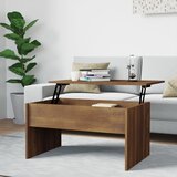 vidaXL stolić za kavu smeđa hrasta 80x50,5x41,5 cm konstruirano drvo Cijene