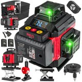  Aku. LCD 4D 16 linija zelena konstrukcija laserska libela 2x 3500mAh + daljinski | shoptok.hr
