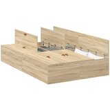 Postelja z dodatnim prostorom za shranjevanje Sonoma Oak 120x200 cm, (22052790) | Shoptok.si