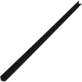  Kutni profili za trijemove od WPC-a 5 kom 170 cm crni | shoptok.hr