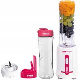 Noveen SB220 Sport Mix & Fit – Smoothie mešalnik 300 W s 2 športnima steklenicama po 600 ml, Amarant | Shoptok.si