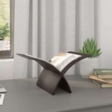  stalak za časopise podni samostojeći smeđi | shoptok.hr
