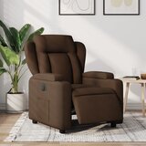Maison Chic Električni naslanjač - Relax naslanjač rjavo blago, (22061333) | Shoptok.si