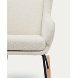 Kave Home Bel gugalni fotelj iz tkanine bouclé Maustin – | Shoptok.si