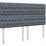  Okvir kreveta s madracima tamnosivi 180x200cm baršunasti | shoptok.hr