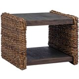  Bocni stol Prirodna 44.5 x 45 x 45 cm Čvrsto mahagonijsko drvo | shoptok.hr