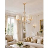 Brilagi Luster na lancu SONIA 3xE27/15W/230V prečnik 64 cm krem/patina | Eponuda.com