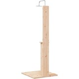 Vanjski tuš Prirodna 75 x 76 x 217 cm Masivna borovina | shoptok.hr