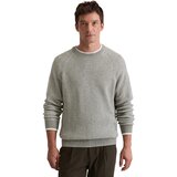 Marc O'Polo Pulover siva / vuneno bijela | shoptok.hr