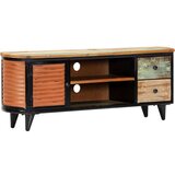 TV ormarić 120 x 30 x 45 cm od masivnog obnovljenog drva | shoptok.hr