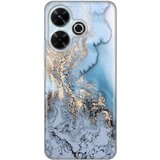  torbica silikonska print za xiaomi redmi 13 blue gold marble Cene