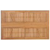  Vrtni set za objed 7 pcs Smeđa Čvrsto teak drvo | Eponuda.com