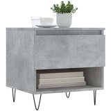 vidaXL Klubska mizica 2 kosa betonsko siva 50x46x50 cm inženirski les | Shoptok.si