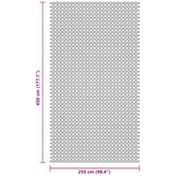  Tepih za šator antracit 4,5x2,5 m | Eponuda.com