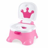 Interaktivna kahlica za bebe za učenje 5 u 1 - roza | Shoptok.si