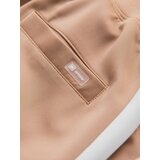 Ombre Men's sweatpants joggers with contrasting stripes - beige | Shoptok.si