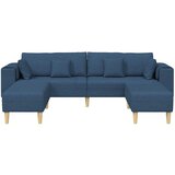 SOFA s jastukom 3 pcs Plava tkanina | Eponuda.ba