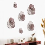 WALLXPERT issan ACH160-2 multicolor dekorativni metalni zidni dodatak set (6 komada) | Eponuda.com