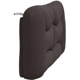  Jastuk za uzglavlje tamnosmeđi 140 cm od tkanine | shoptok.hr