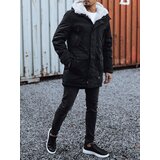 DStreet Men's winter parka with hood black | Shoptok.si