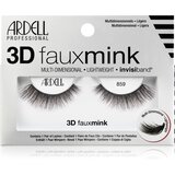 Ardell 3D faux mink 859 večplastne umetne trepalnice 1 ks odtenek black | Shoptok.si