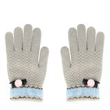  Rokavice za zaslon na dotik - sive s pentljo | Shoptok.si