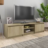 vidaXL TV ormarić od iverice boja hrasta sonome 140 x 40 x 35,5 cm Cijene