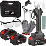  Set baterija 21v. škare za orezivanje stabala 2x 2,4ah do 28mm | shoptok.hr