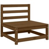  Srednja vrtna sofa smeđa boja meda od masivne borovine | shoptok.hr