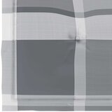 vidaXL Jastuci za vrtne stolice 2 kom sivi karirani 40x40x3 cm tkanina | shoptok.hr