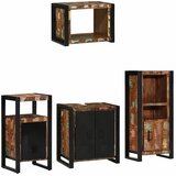  Set namještaja za kupaonicu 4 kom. Višebojno i crno | shoptok.hr