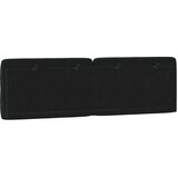  Jastuk za uzglavlje crni 160 cm baršunasti | Eponuda.com