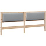 vidaXL Vzglavje Drugo Rjava 200 cm Trdna borovina | Shoptok.si